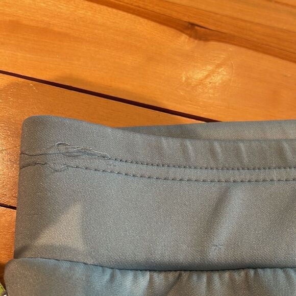 Fabletics deep powder blue Kendall shorts. Scuba fabric. Size 2X. - Picture 9 of 10